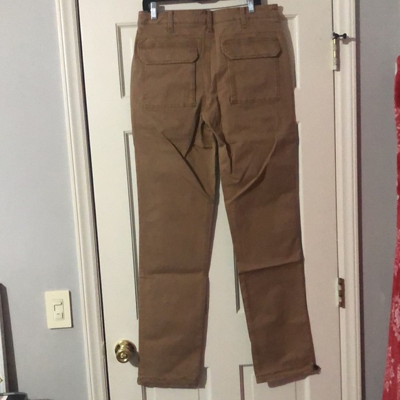 NWT Goodthreads Khaki Denim Straight Leg Pants - Picture 8 of 10